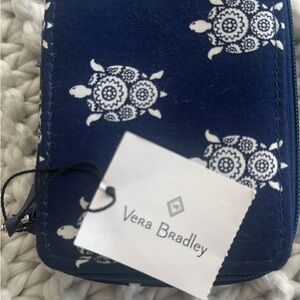 Vera Bradley Navy Turtle Travel Case